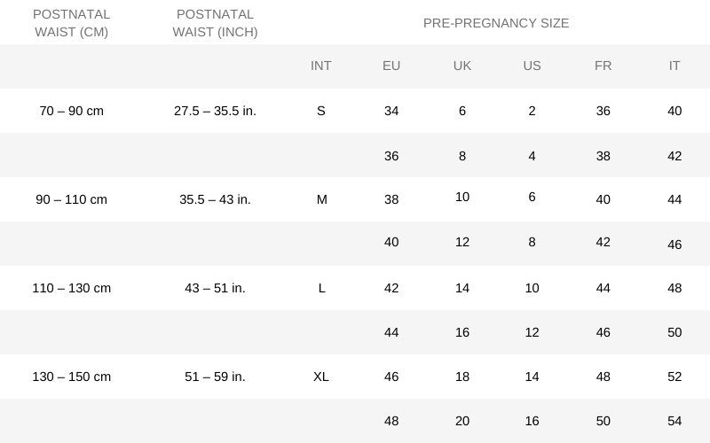 Lola&Lykke Core Restore Postpartum Support band - stuðningsbelti eftir ...