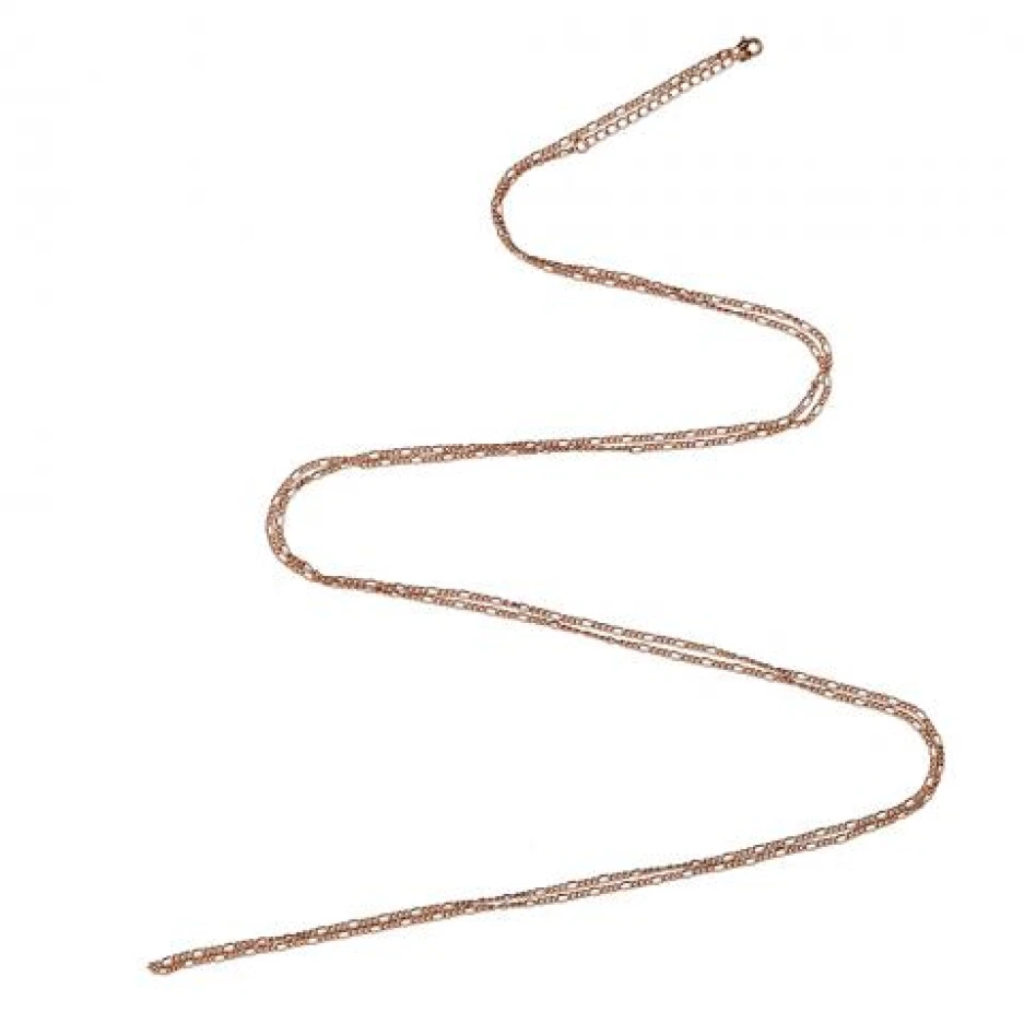 Bola keðja rosegold plated