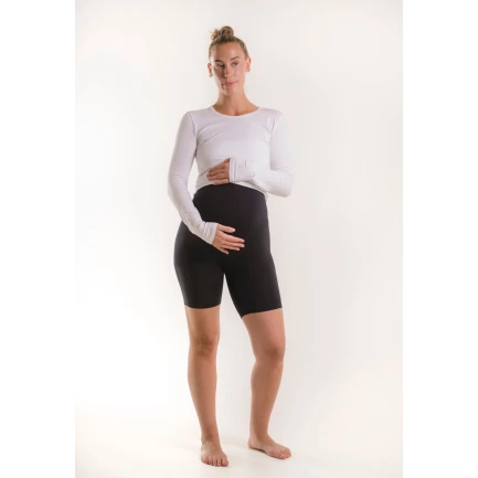 Once on Never off bicycle shorts black