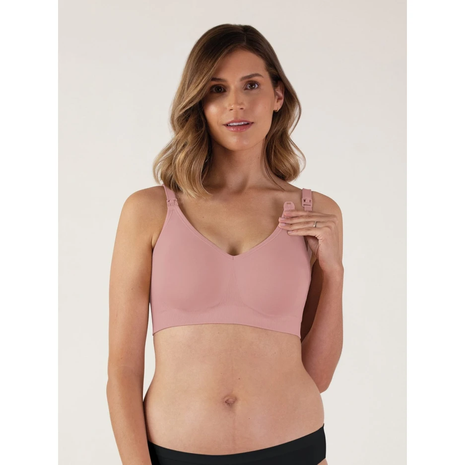 Bravado Silk Seamless nursing bra Dusted Peony gjafahaldari