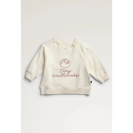 Boob mini sweatshirt, barnapeysa