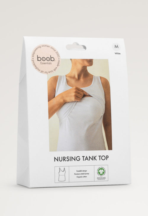 Boob Nursing Singlet White - Image 4