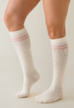 Boob Compression Socks Off-White