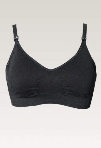 T-shirt bra fast food black - svartur meðgöngu- og gjafahaldari - Image 7