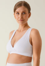 Boob Maternity/Nursing Bra White gjafatoppur