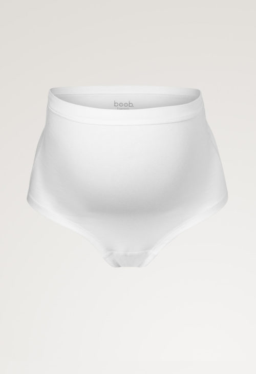 Boob Maternity Briefs White - Image 4