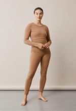 Boob Maternity wool leggings Brown - Image 2
