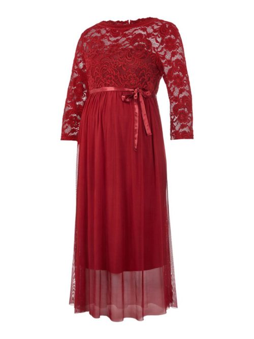 Mamalicious Mivana 3/4 mesh dress - Image 6