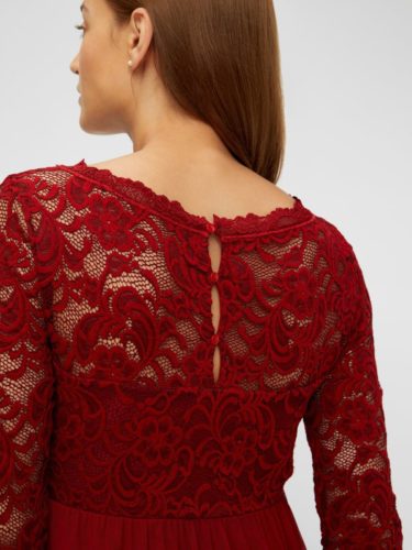 Mamalicious Mivana 3/4 mesh dress - Image 5