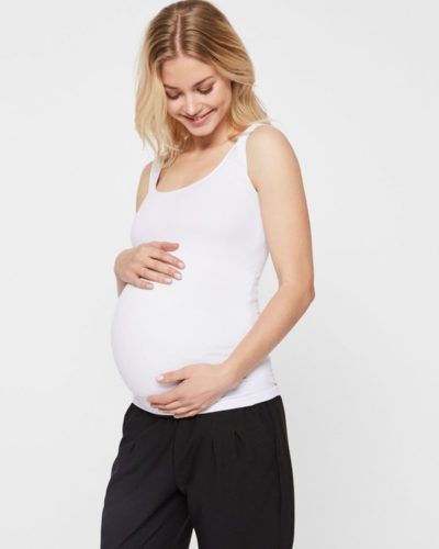 Mamalicious Heal tank top white