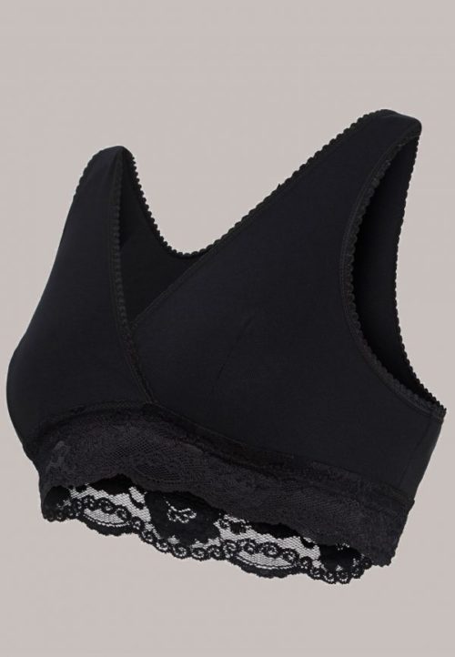 Carriwell Crossover Sleeping Nursing Bra black - Image 6