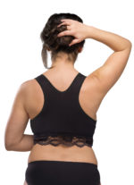 Carriwell Crossover Sleeping Nursing Bra black - Image 3