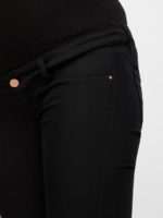 Mamalicious Juliane black slim pants - Image 6