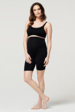 Noppies seamless shorts long black - yfir kúlu nærbuxur shorts long svartar - "hjólabuxur" - Image 2