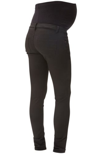 Mamalicious Juliane black slim pants - Image 4