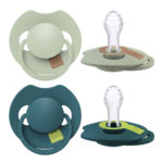 Difrax Dynamic Snuð Prime 6-18 mánaða 2 í boxi - Pistachio/Green - Image 2