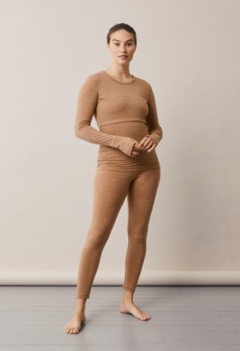 Boob Maternity wool leggings Brown - Image 6