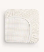 Ergopouch Fitted Sheet 0.2 TOG - Caramel Grid