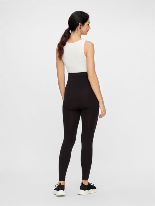 Mamalicious Tia Jeanne Leggings Black - Image 5