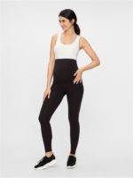 Mamalicious Tia Jeanne Leggings Black - Image 2