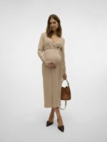 Mamalicious Frederikke Tess L/S Midi Dress - Image 2