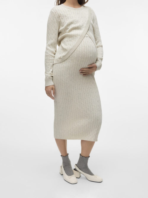 Mamalicious Raya Knit Midi Skirt - Image 4