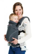 Babylonia Flexia deep grey - burðarpoki dökkgrár - Image 5