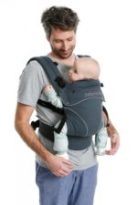 Babylonia Flexia deep grey - burðarpoki dökkgrár - Image 2