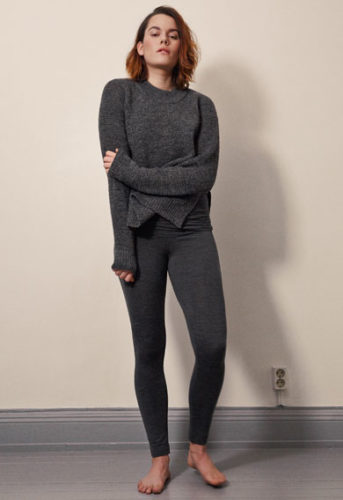 Boob OONO Merino wool leggings dark grey melange - Image 6