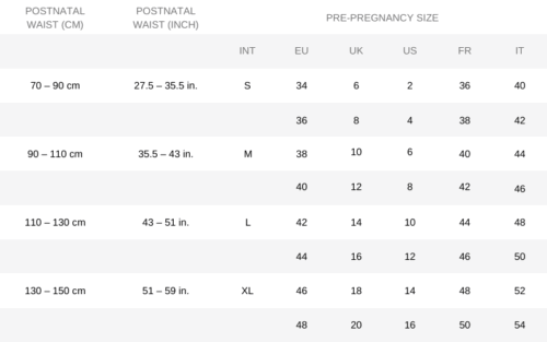 Lola&Lykke Core Restore Postpartum Support band - stuðningsbelti eftir fæðingu - Image 6