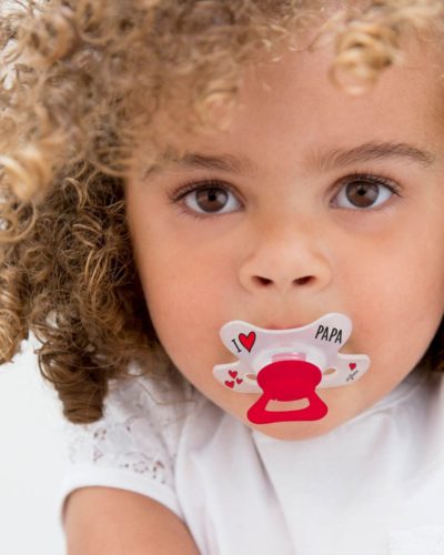 Difrax natural snuð 18+ mánaða I LOVE