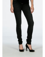 Love2Wait Jeans Sophia Charcoal - svartar "gráþvegnar" meðgöngugallabuxur