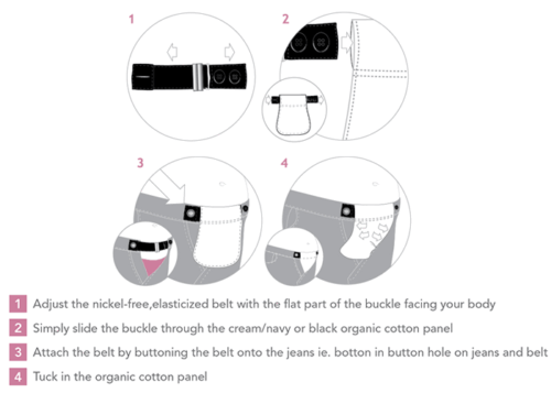 Carriwell flexibelt waist expander - Image 8
