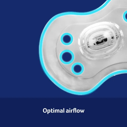 Difrax Dynamic Snuð 6-18 mánaða 2 í boxi - Harmony - Image 6