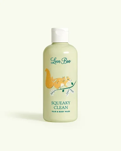 Love boo Squeaky Clean Hair & Body Wash- 250ML