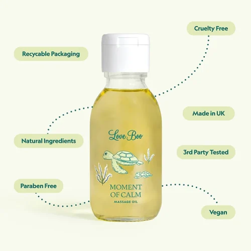 Love boo Moment of Calm  Massage Oil- 100ML - Image 4