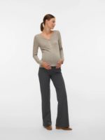 Mamalicous Karen Flared Pants HW - Image 2