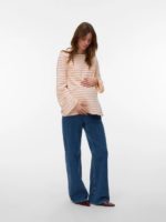 Mamalicous Jada wideleg Jeans Medium Blue - Image 2