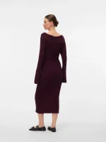 Mamaliciou Newsiv L/S Knit Midi Dress - Image 4