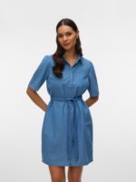 Mamalicious Jamaica denim dress - Image 2