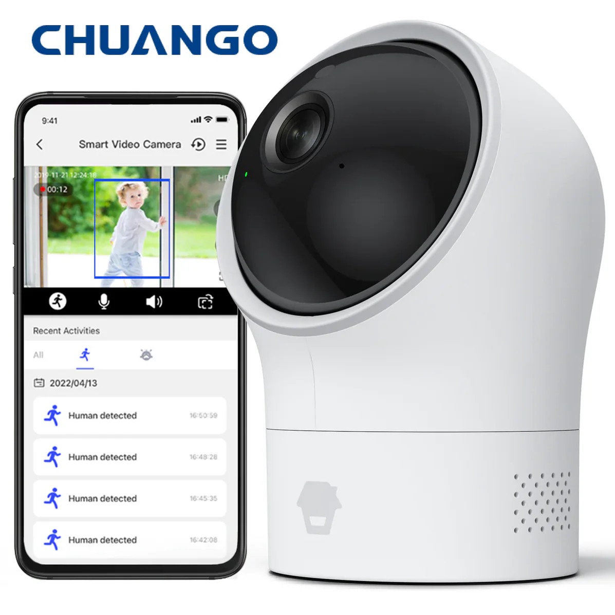 Image 224 Chuango Myndavél og Hljóðupptaka - Image 1