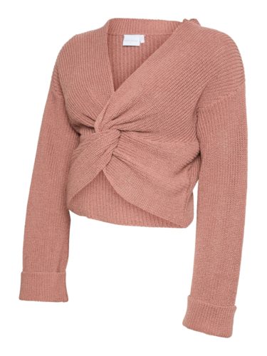 Mamalicious Svala L/S Crop top Red - Image 6