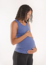 Boob Nursing Singlet Pale Blue