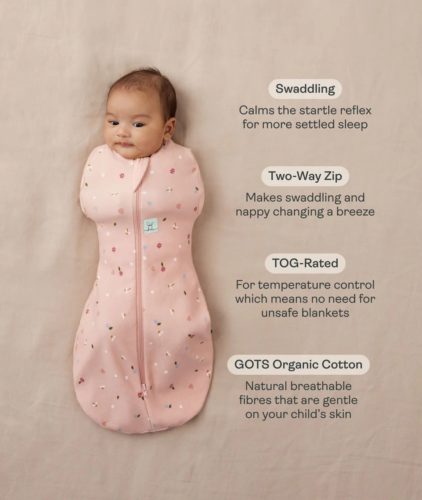 Ergopouch Cocoon Swaddle Bag Svefnpoki 2.5 TOG Savannah - Image 6