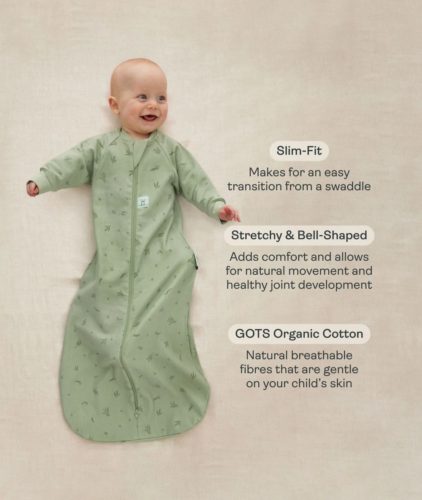 Ergopouch Sleeping Bag 1.0 TOG Sleeved Willow - Image 5