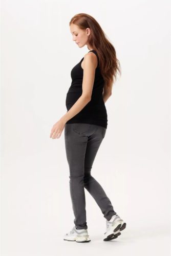 Noppies tanktop rib sama - black - Image 4