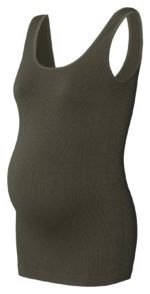 Noppies tanktop rib sama - olive - Image 3