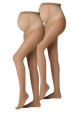Noppies Tights 20 Den 2-pack - moonlight