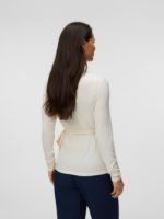 Mamalicious Leonora Tess LS Wrap Top - Image 2