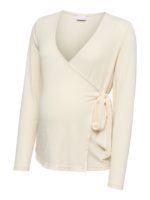 Mamalicious Leonora Tess LS Wrap Top - Image 6